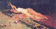 Juan Luna, Odalisque painting